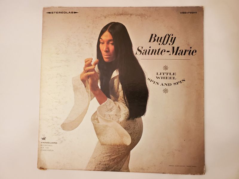 Buffy Sainte-Marie Little Wheel Spin and Spin vinyl record